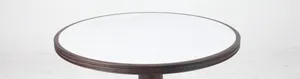 Carville Branco Carrara Stone BL Table Top Round - 76069