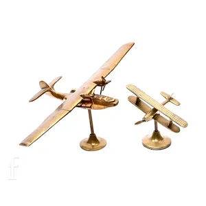 Brass Plane Display model