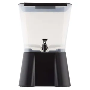 Three Gallon Beverage Dispenser, Black