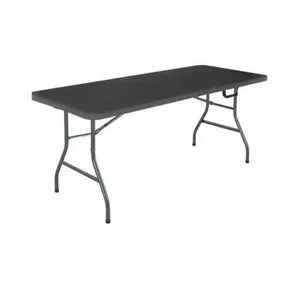 6-Foot Folding Table (Black)