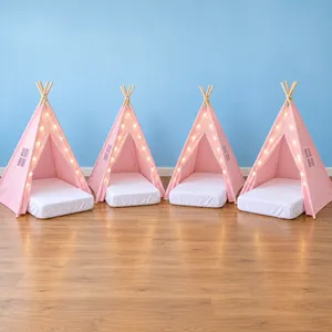4-Person Sleepover Package – Pink Teepees