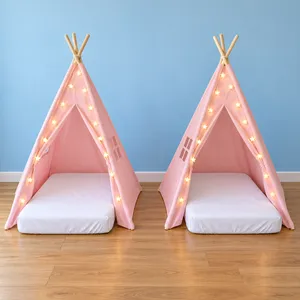 2-Person Sleepover Package – Pink Teepees