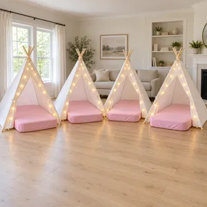 4-Person Sleepover Package – White Teepees