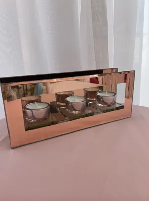 Rose Gold Trio Votive