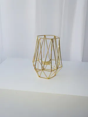 Geo tealight holder