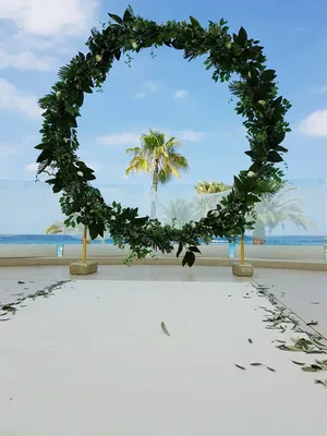 Round foliage arch CEREMONY ONLY AG2002A 
