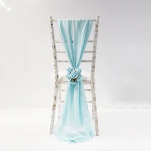 Chiffon vertical drape sash CST2003 