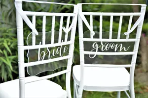 Naked bride and groom chair backs CST2012 