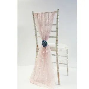 Lace vertical drape sash CST2015 