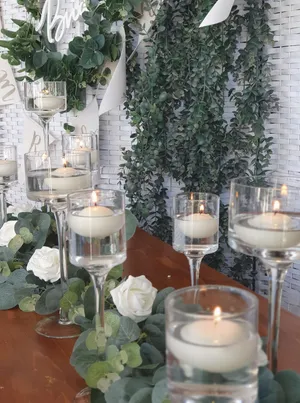 Slim stem vase - set of 3