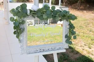 Welcome/seating plan sign MIRROR SS2004