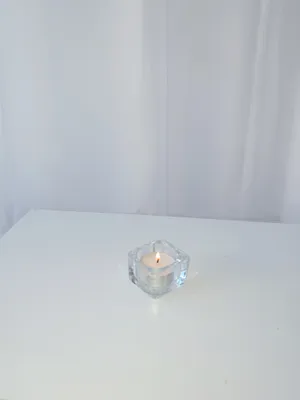 Glass tealight holder TP3001