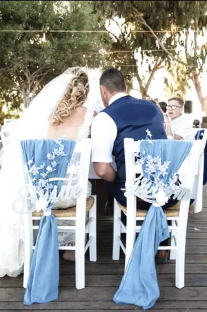 Hanging bride and groom chair set CST2008