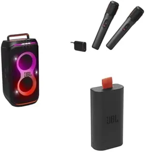 JBL Party Box 120 Speaker with 2 Cordless Mics
