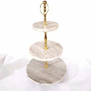 Marble Cupcake Tower