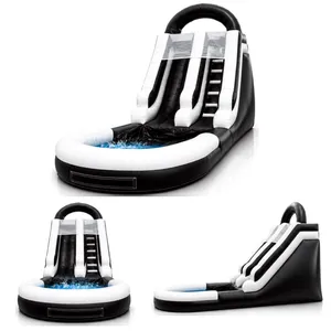 21ft Black & White Water Slide