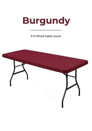 6 ft Fitted Table Covers