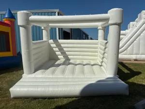 Elegant White Bounce House