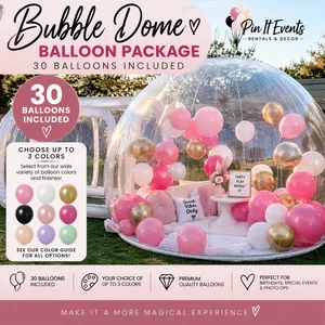 Bubble Dome Balloon Package – 30 Balloons