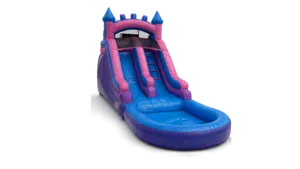 21Ft Pink & Purple Waterslide