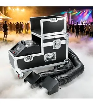 Professional Low-Lying Fog Machine Water Based- Dual Nozzle Hose
