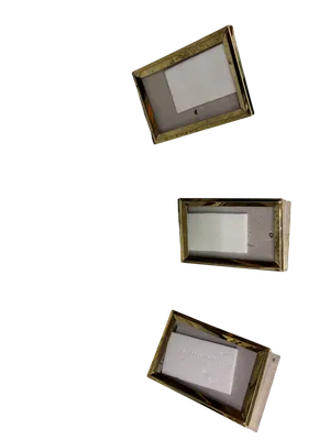 Gold 3 x 5 Frames