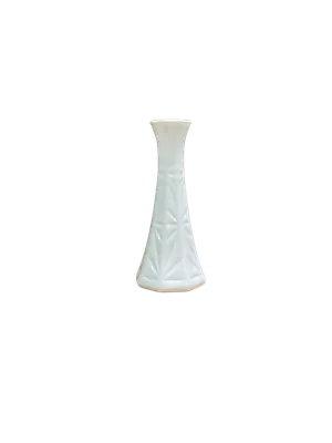 Milk Glass Vase Style 8 (6 inch)