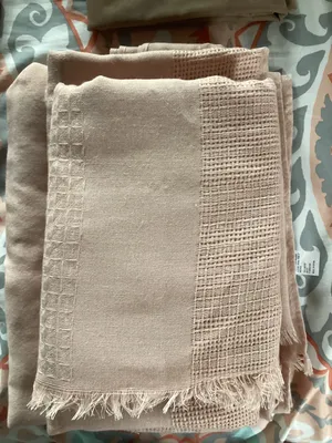 Blush Pink table scrarf