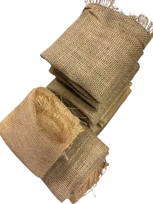 Burlap Table Centers