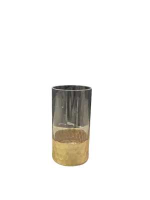 Glass Cylinder Honeycomb Design (8 inch)