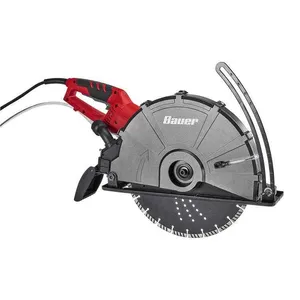 BAUER 15 Amp, 14 in. Portable Concrete Pull Saw