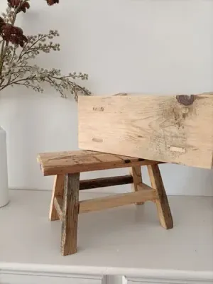Mini banc en bois 