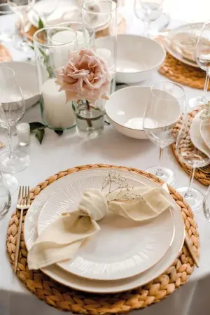 SET DE TABLE JACINTHE