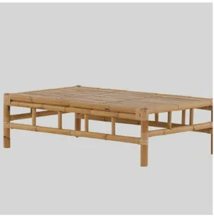TABLE BASSE EN ROTIN RECTANGLE