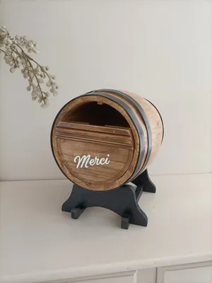 Urne tonneau de vin