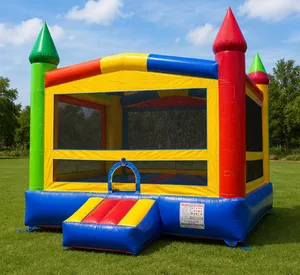 🏰 Color Burst Bounce House