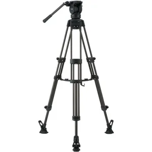 Libec LS-38 + Manfrotto MVH502A Fluid Head Video Tripod