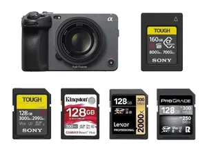 Sony CEA-G160T 160GB CFexpress Type A Memory Card for FX3