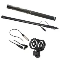 Rode NTG2 Shotgun Microphone w/boom pole