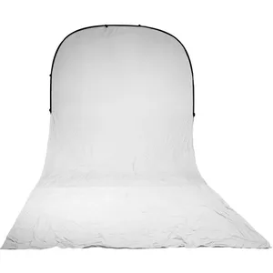 Impact Super Collapsible Background - 8 x 16' (White)