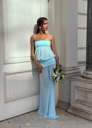 Ance Gria Romeo Gown - Blue