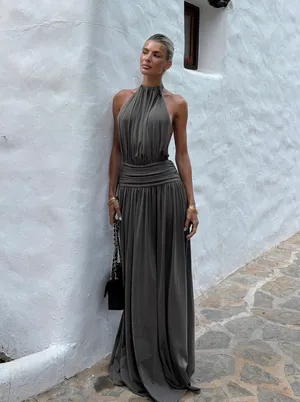 Arcina Ori Santina Dress - Khaki