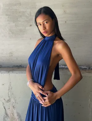 At First Sight Studio Reef Dress - Blue
