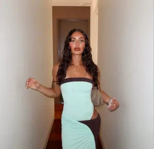 Benni Rumi Maxi in Aqua Choc