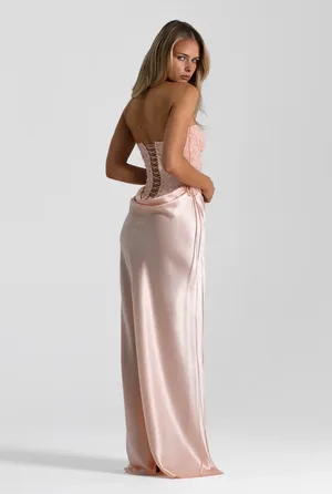Natalie Rolt Evelyn Skirt - Baby Pink 