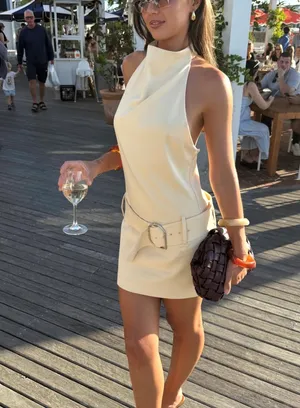 SIR Sabina Belted Mini