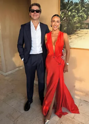 Misha Harlow Dress in Chilli