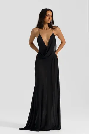 Natalie Rolt Agnes Dress - Black 