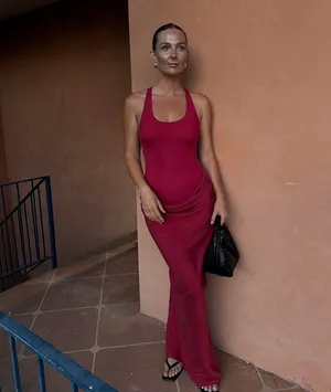 Benni Jade Maxi in Scarlet