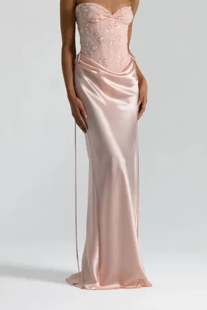 Natalie Rolt Evelyn Skirt - Baby Pink 